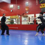 Treino com lanças no Shaolin do Norte