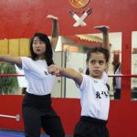 Treino de formas no Shaolin do Norte